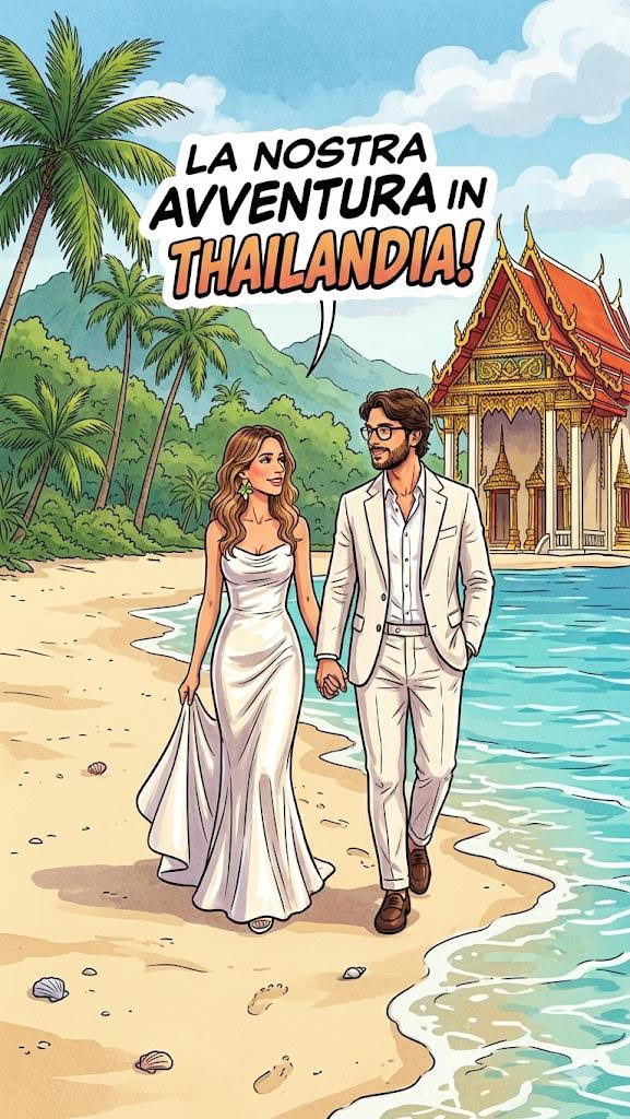 Rachele e Gabriele in Thailandia